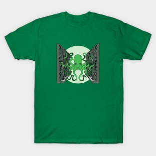 Modular Synth Octopus Musician T-Shirt